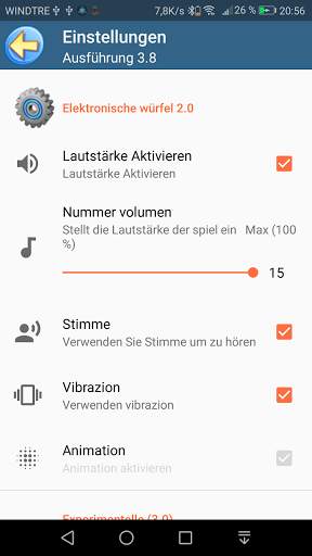 Elektronische würfel 2.0 screenshot 6