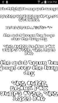 Fonts for FlipFont Tattoo screenshot 6