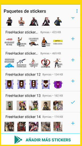 FF Stickers for WhatsApp - WAStickerApps screenshot 4
