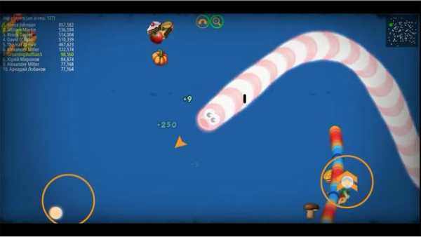 Guide worms zone Cacing io snake screenshot 1