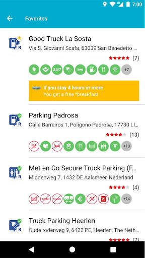 Truck Parking Europe screenshot 6