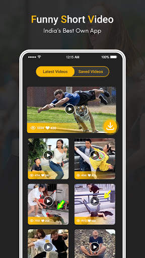 Short Funny Videos App screenshot 2