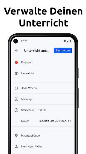 Schulplaner - Stundenplan screenshot 5