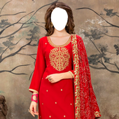 Bridal Salwar Suit Face Changer icon