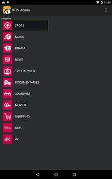 IPTV Admin screenshot 1