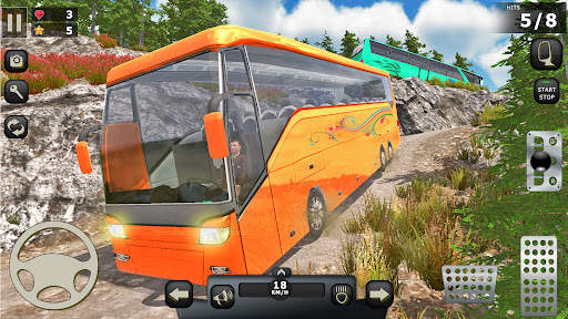 Coach Bus Driving Simulator screenshot 1