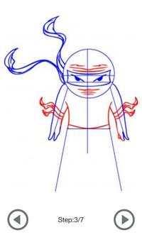 How To Draw Ninja screenshot 4