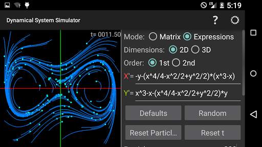 Dynamical System Simulator screenshot 1