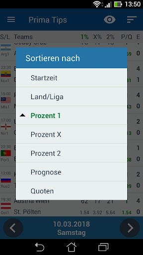 Fußball Vorhersagen PrimaTips screenshot 6