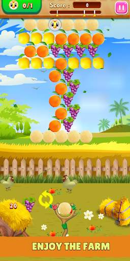 Fruit Bubble Farm 8 تصوير الشاشة
