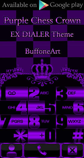 Purple Chess Crown Go Launcher screenshot 7