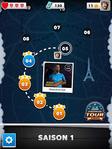 8 Ball Hero – Pool-Billard-Rätselspiel screenshot 15