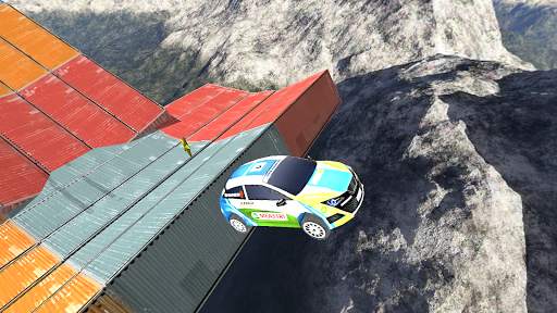 Impossible Crazy Ramp Car Stunts: new game 2020 screenshot 9