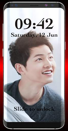 Lock Screen for Song Joong Ki:   Wallpapers screenshot 2