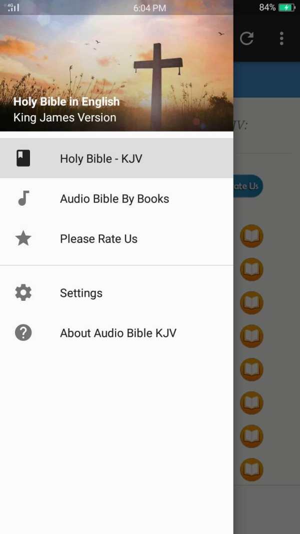 Audio Bible KJV Free - King James Bible App screenshot 1