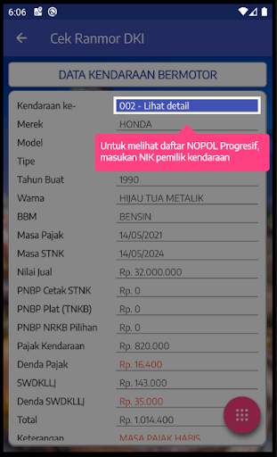 Cek Ranmor DKI Jakarta screenshot 4
