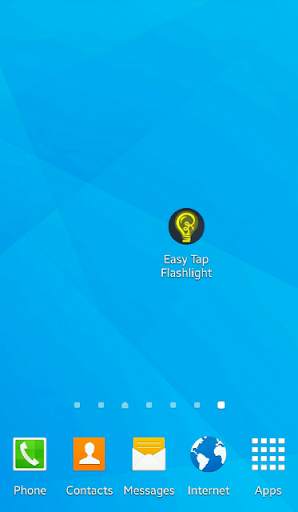 Easy Tap Flashlight screenshot 1