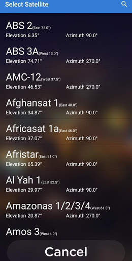 Satellite locator 2020 screenshot 1