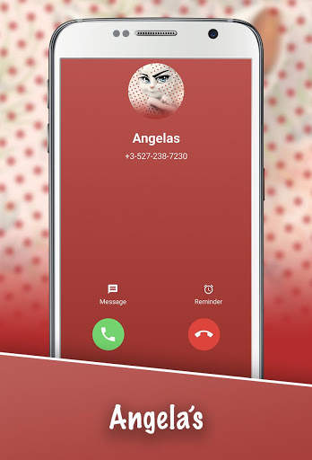Call from Angela’s 📱 Chat   Call 'Simulation screenshot 2