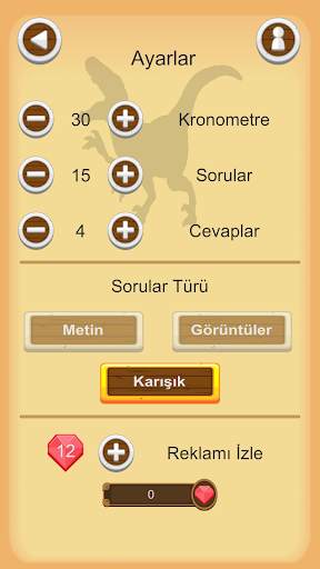 Dinozorlar Sınav screenshot 3