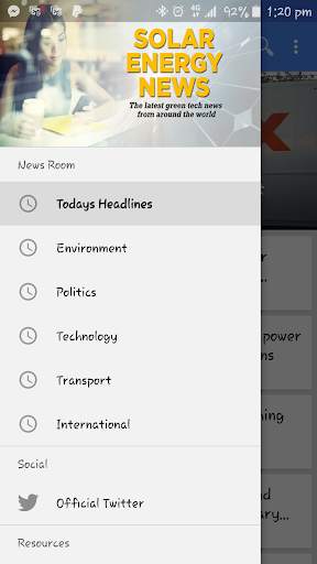 Solar Energy News App - ASQ screenshot 1