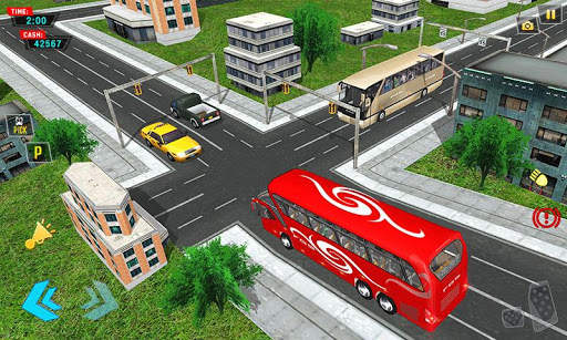 Tourist Bus Driver Game - Game Pelatih Bus screenshot 2