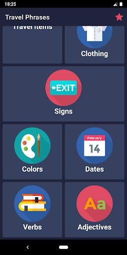 Travel Phrases screenshot 3
