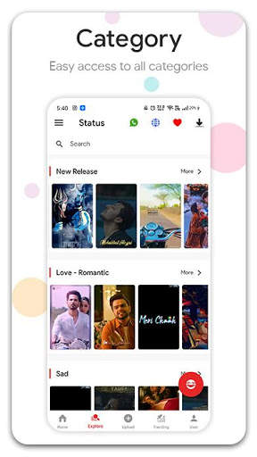 Full Screen Video Status 2021 - VidFog 7 تصوير الشاشة