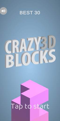 Crazy 3D Blocks screenshot 1