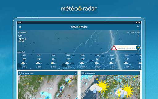 Météo & Radar - pluie et vent screenshot 17