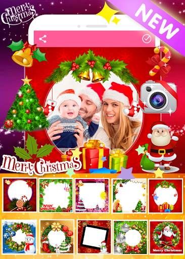 Christmas Photo Frames : Christmas Photo Editor screenshot 1