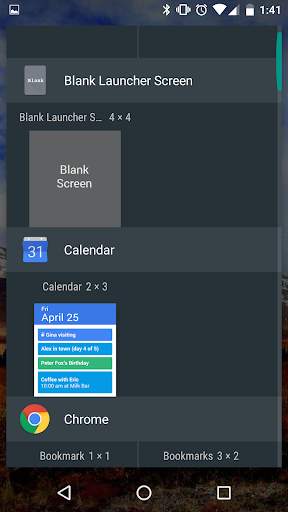 Blank Launcher Screen Widget screenshot 3