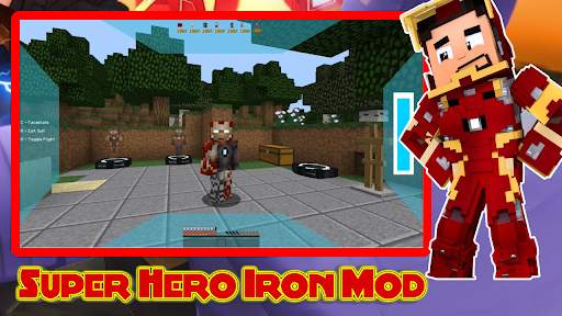 Mod Iron Superhero for MCPE screenshot 3
