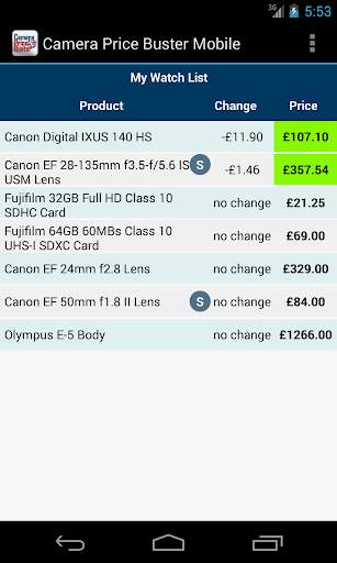 Camera Price Buster Mobile screenshot 4