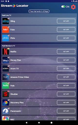 StreamLocator VPN screenshot 3