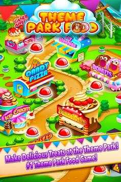 Theme Park Fair Food Maker - Decorate Bake Candy screenshot 1