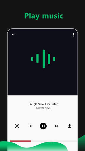 Music downloader - Mp3 player स्क्रीनशॉट 1