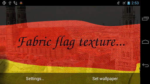 Germany Flag Live Wallpaper 7 تصوير الشاشة