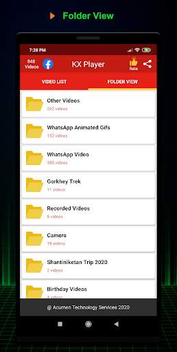 KX Player - Full HD Video Player screenshot 4
