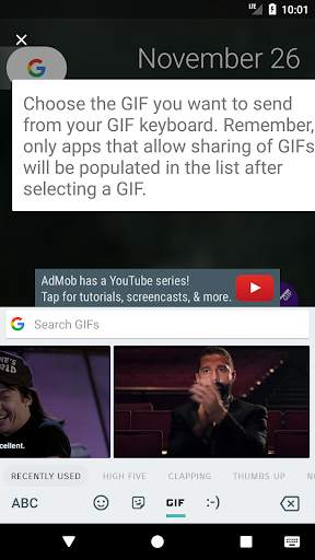 GifKey - Gif Keyboard Support screenshot 1