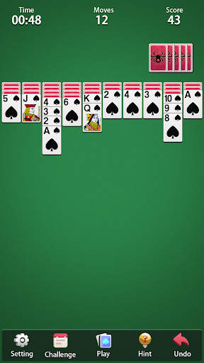 Spider Solitaire - Card Games screenshot 2