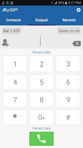 MoSIP Mobile Dialer screenshot 3