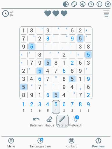 Sudoku perkalian: teka-teki screenshot 24