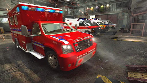 Stickman Ambulance Roof Jumping - Rooftop Stunts screenshot 6