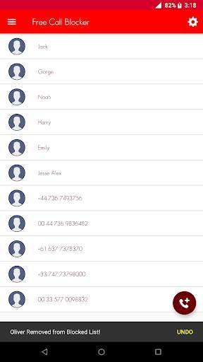 Free Call Blocker screenshot 4