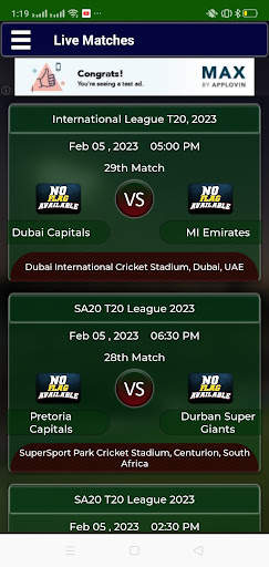 ODI Cricket World Cup 2023 screenshot 2
