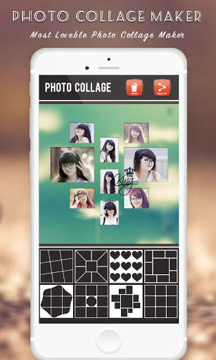 Photo Collage Maker Grid Square Editor Free screenshot 6