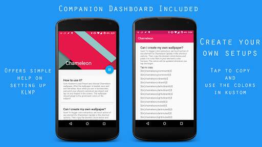 Chameleon Live Wallpaper KLWP screenshot 4