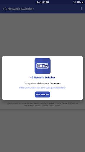 4G Network Switcher screenshot 2
