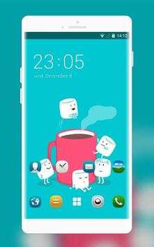 Cute Themes for Nokia 5 Marshmallow Candy screenshot 1